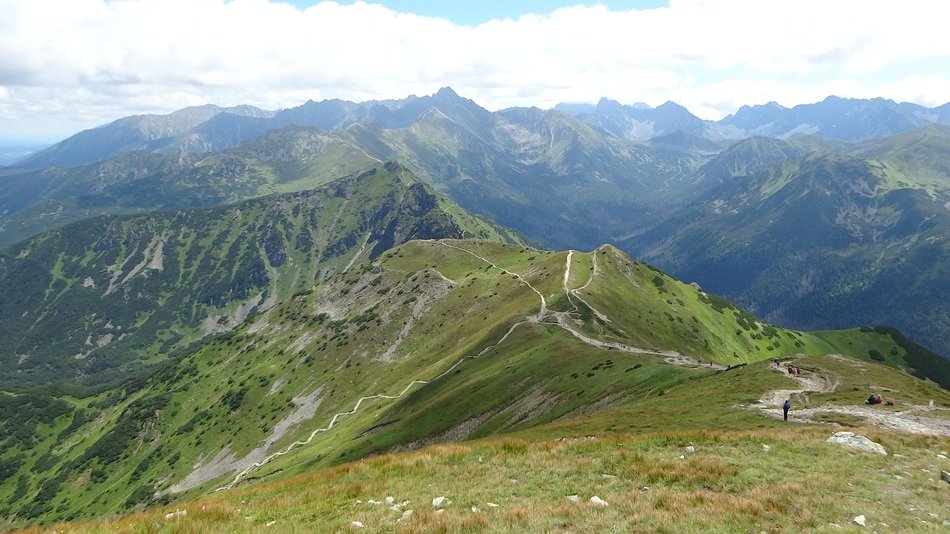 hiking trails in the high Tatras