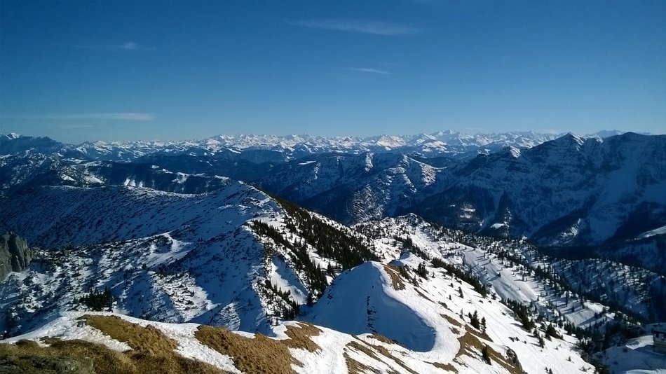 Alpine Winter Mountains Austria
