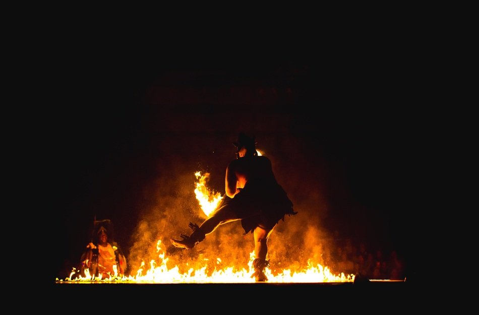 Fire Man Dancing