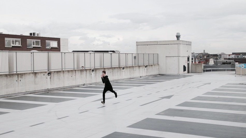 Running on the rooftop