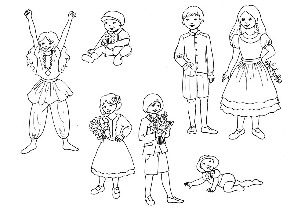 variety of fairy tale images