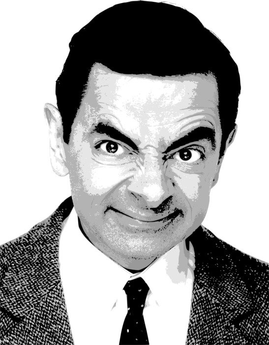 Mr. bean portrait