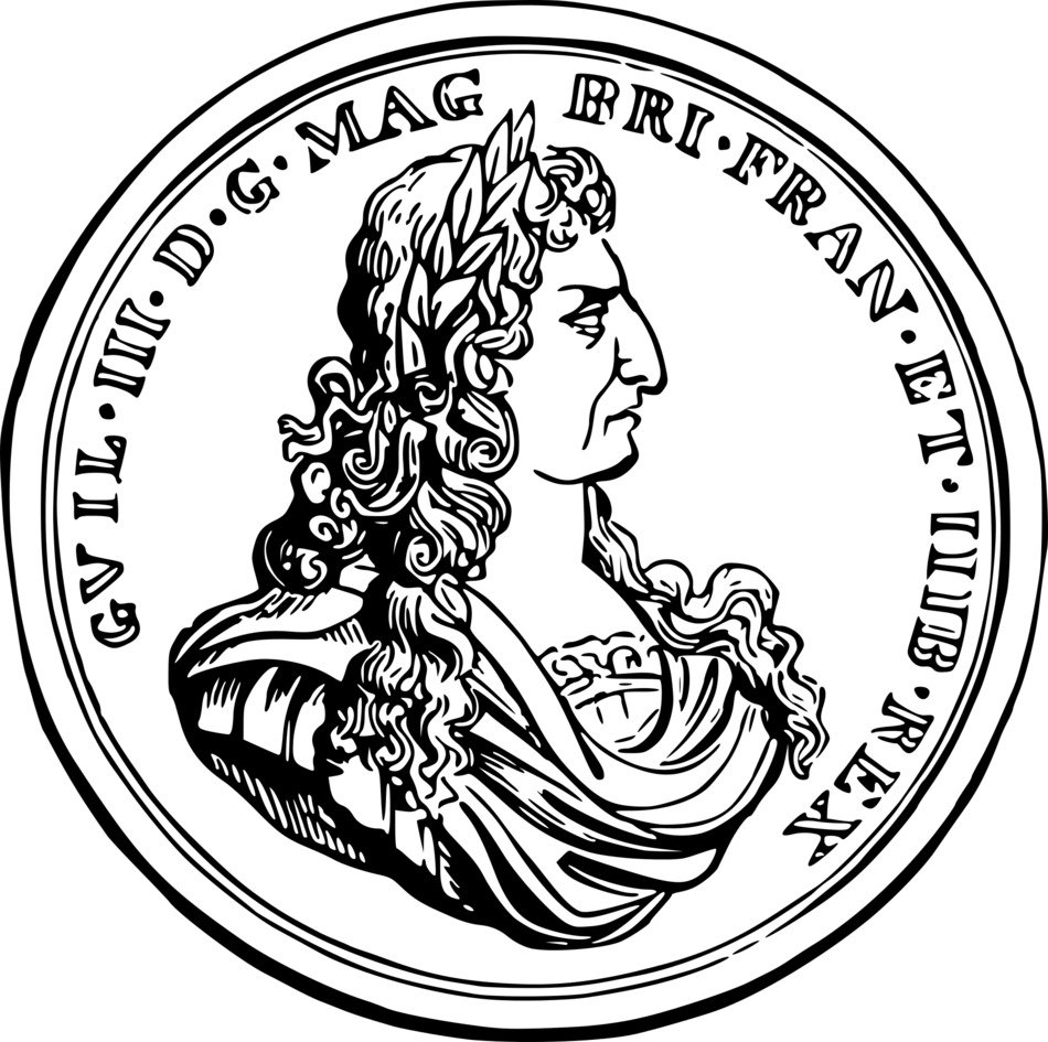 black and white clipart of the irish medal