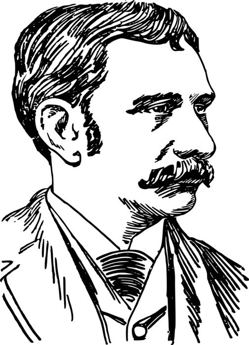 clipart of the male as an illustration