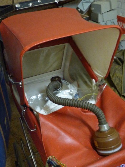 Stroller Mask from the war