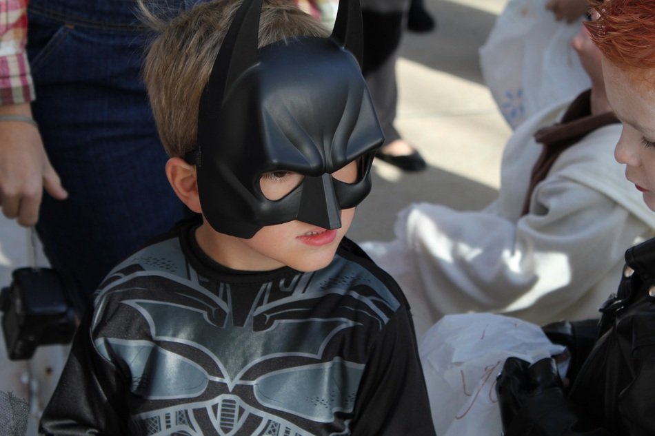 Batman Costume Kid