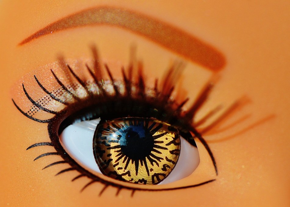 picture of the doll's eye