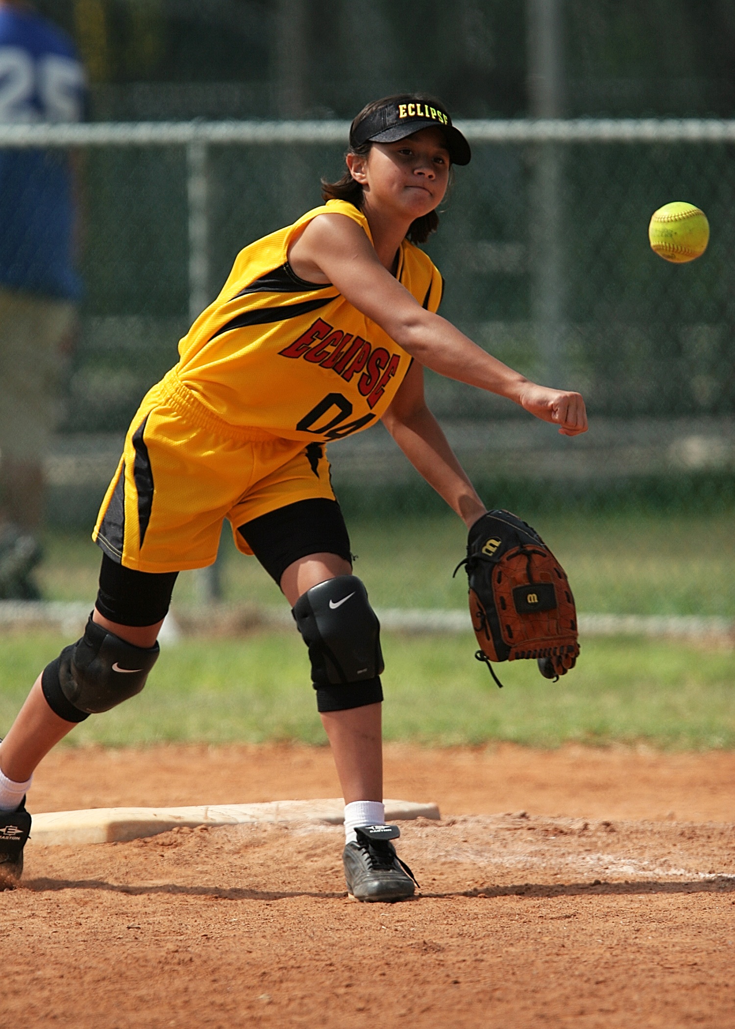 Softball Throwing Girl free image download