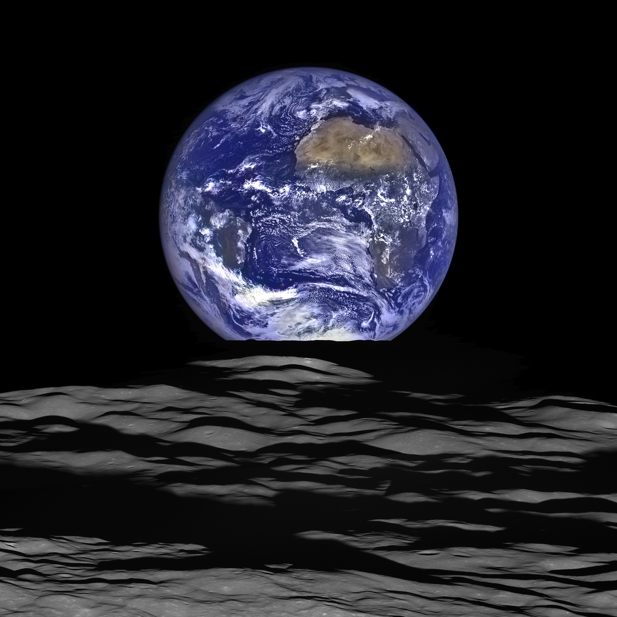 Earth From Space Drawing Free Image