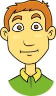 caricature of man