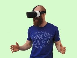 Virtual Reality Technology man