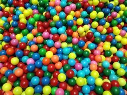Pool of Colorful Balls