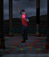 Magic Mystical Human as a 3d model