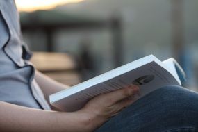 Reading Book Reading Man