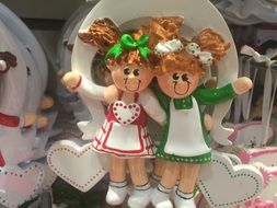 cute porcelain christmas decorations
