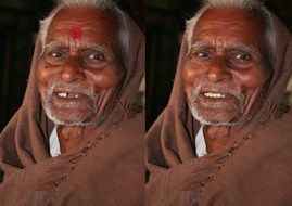 Old Indian man