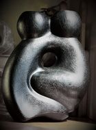 sculpture depicting a female body