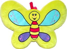 yellow butterfly children's toy