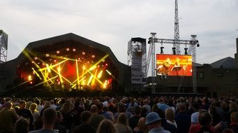 a lot of fans on a concert