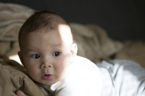 Portrait of surprised Child