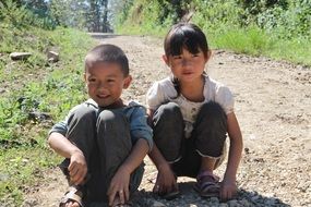 asian Brother And Sister