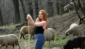 sensual herdswoman