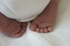 Baby Feet Cute close-up