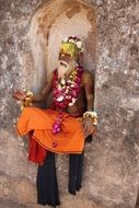 holy man in india