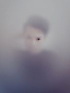 portrait with fuzzy focus
