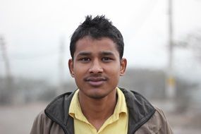 portrait of a young indian