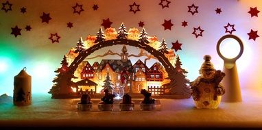 Christmas Candle Arches