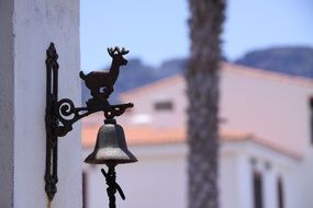 bell with a deer doorbell
