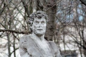Statue Stone Man