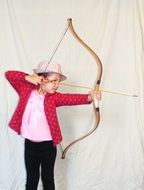 Girl with the bow