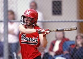 Softball Player memorial