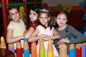 Girls Party Kids Playground