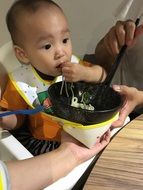 Baby Eat Noodle