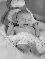 crying newborn baby