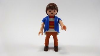 Man in Vest, plasticToy