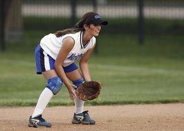Female Player Softball