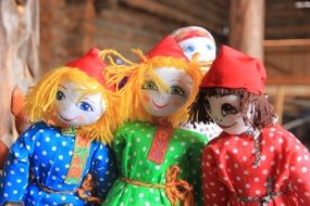 handmade colorful Baby Dolls