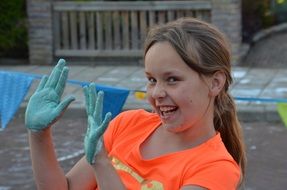 Child Play Paint Dye Signs