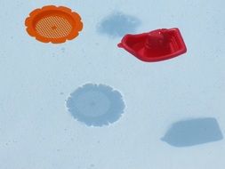 plastic pool toys