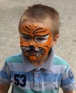 Little Boy Face Melted Make Up