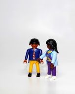 two lego toys
