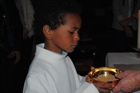 communion in a child