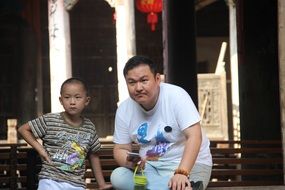 China Father and Child