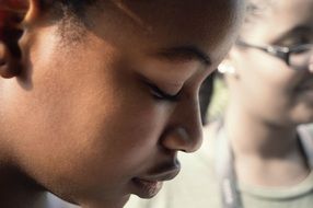 Portrait of Beautiful african Girl