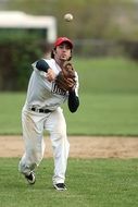 athletic Baseball Player