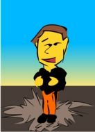 clipart of Human Man